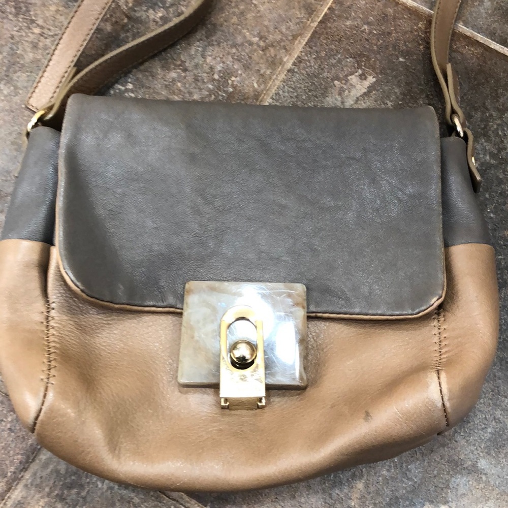 Lanvin leather cross body bag